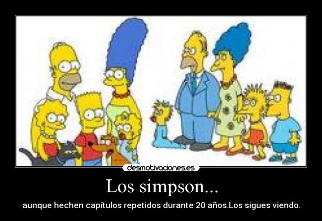 Los simpson... -