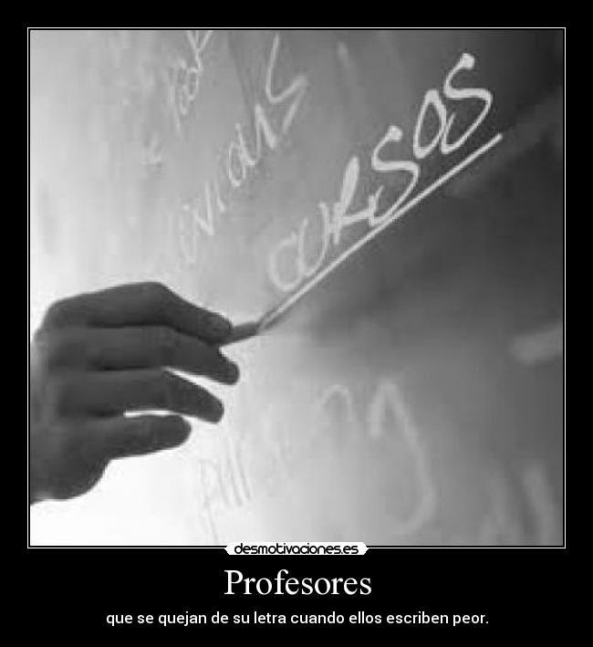 Profesores - 