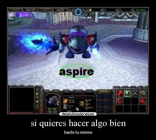 si quieres hacer algo bien - hazlo tu mismo