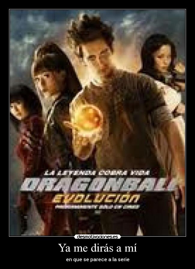 Ya me dirás a mí - en que se parece a la serie