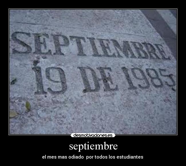 septiembre - 
