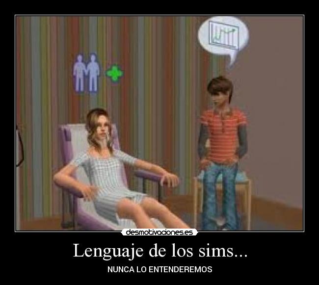 Lenguaje de los sims... -