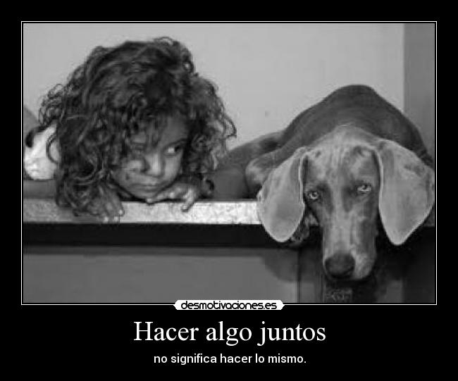 Hacer algo juntos - 