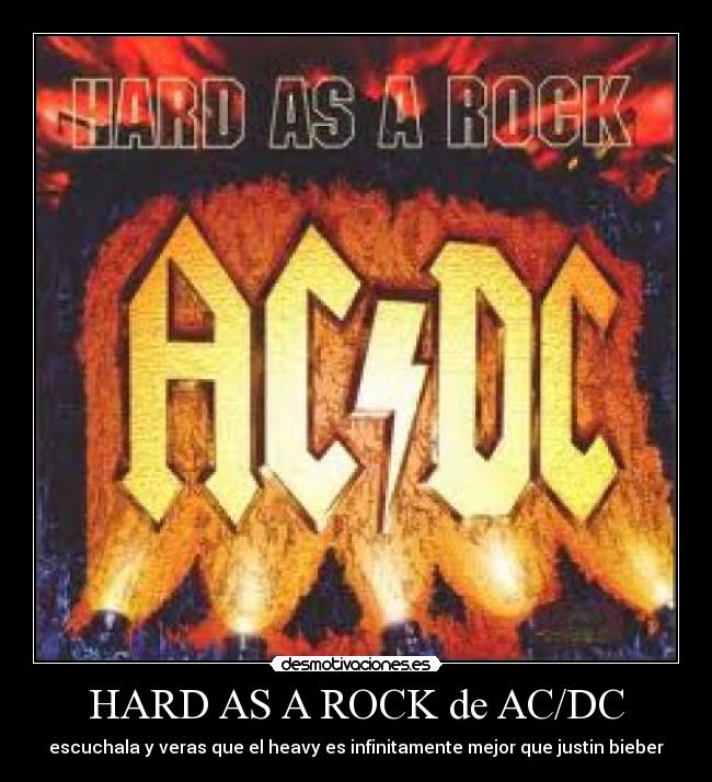 HARD AS A ROCK de AC/DC -