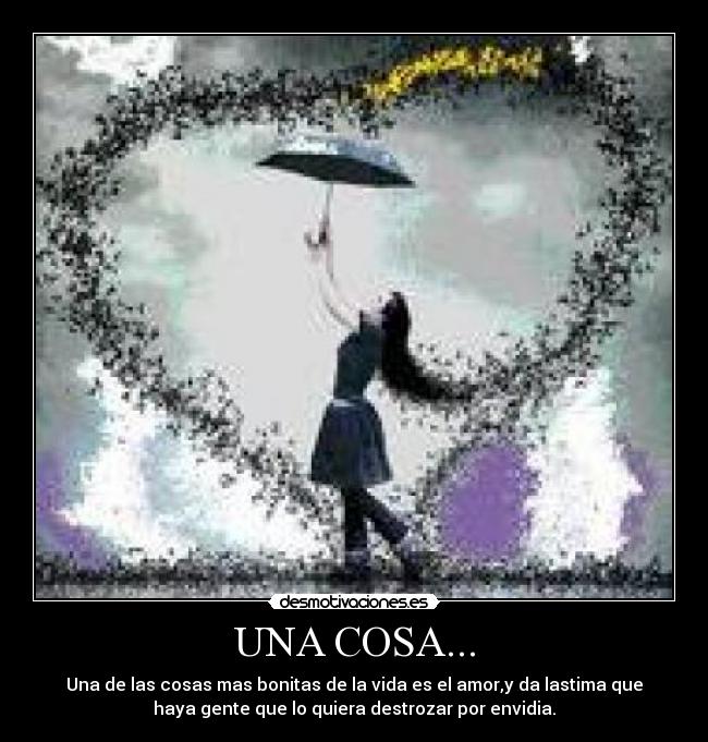 UNA COSA... - 