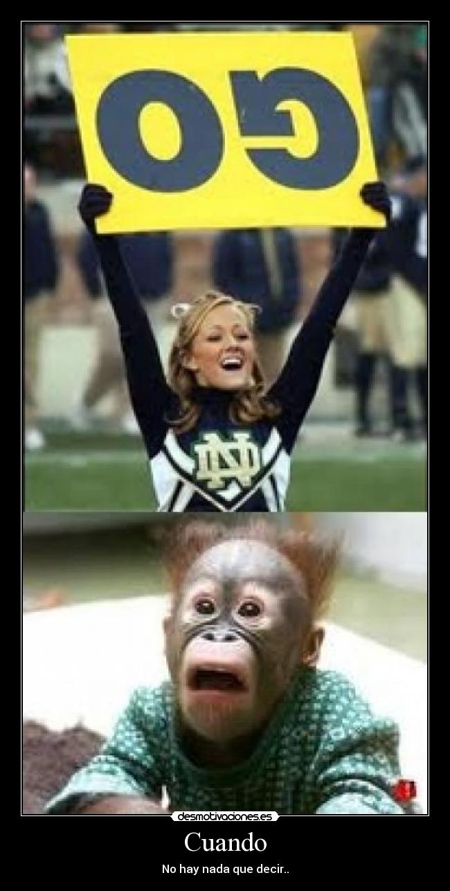 Cuando - No hay nada que decir..