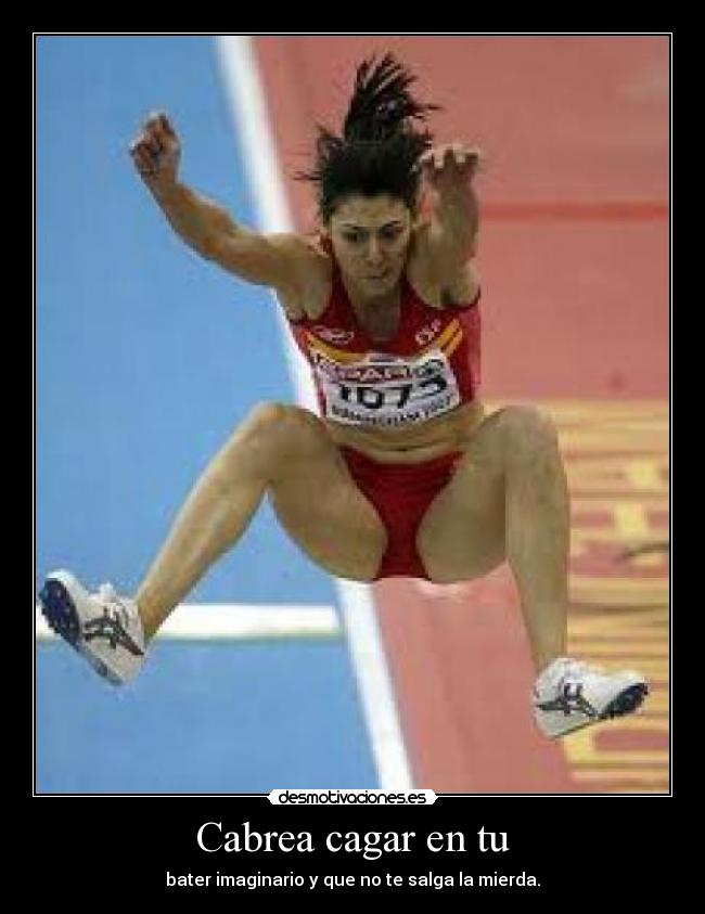 Cabrea cagar en tu -