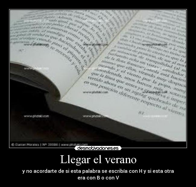 carteles verano verano desmotivaciones