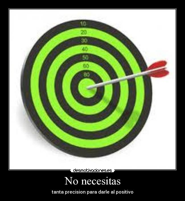 No necesitas -