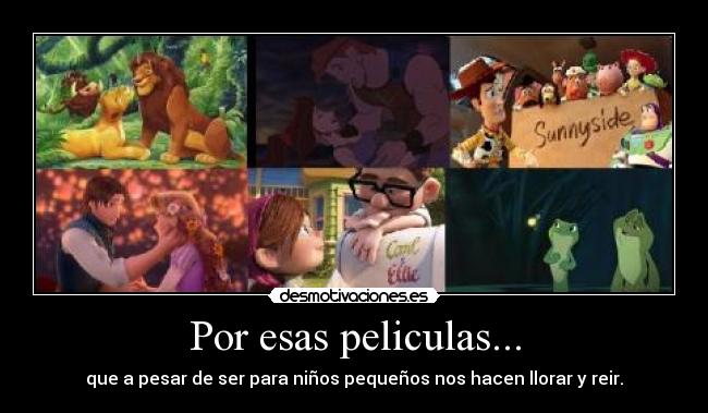 Por esas peliculas... -