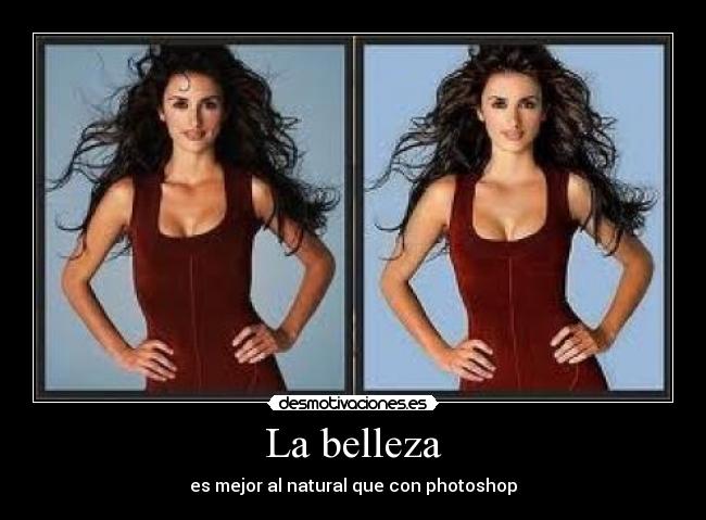 La belleza -