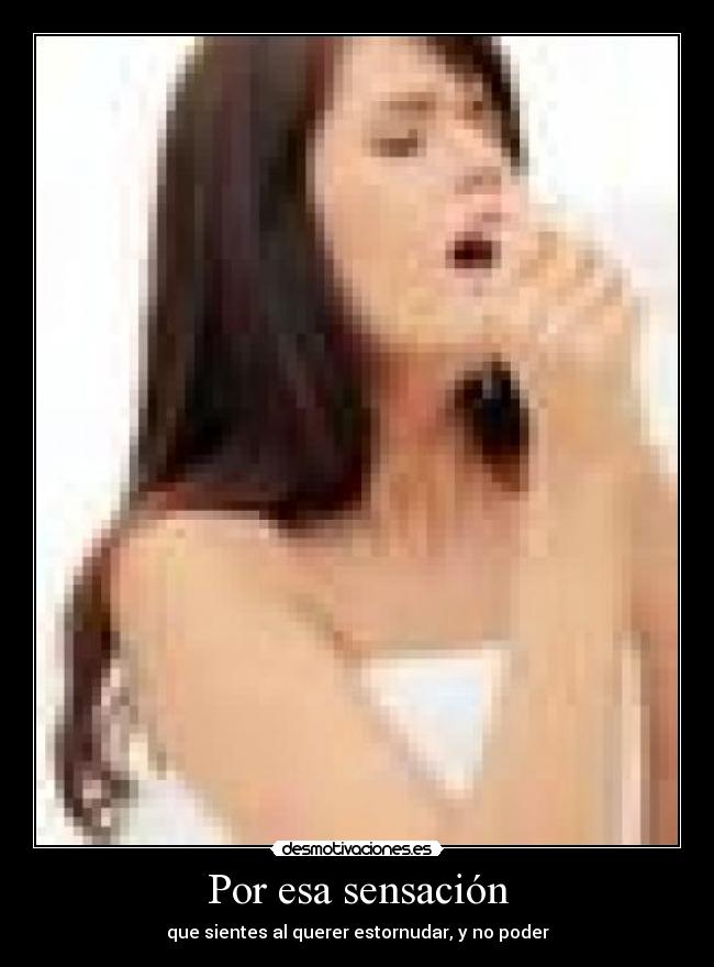 Por esa sensación - 