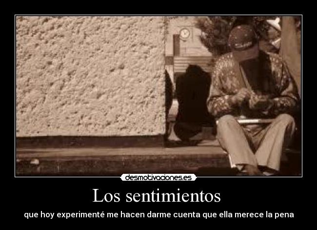 Los sentimientos  - 