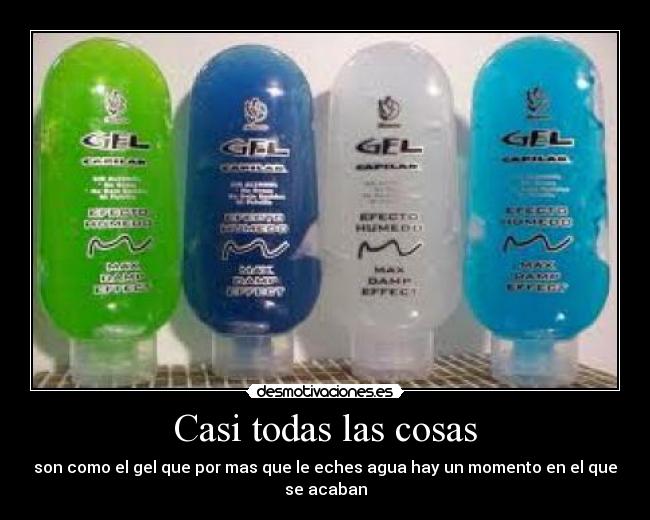 carteles gel desmotivaciones