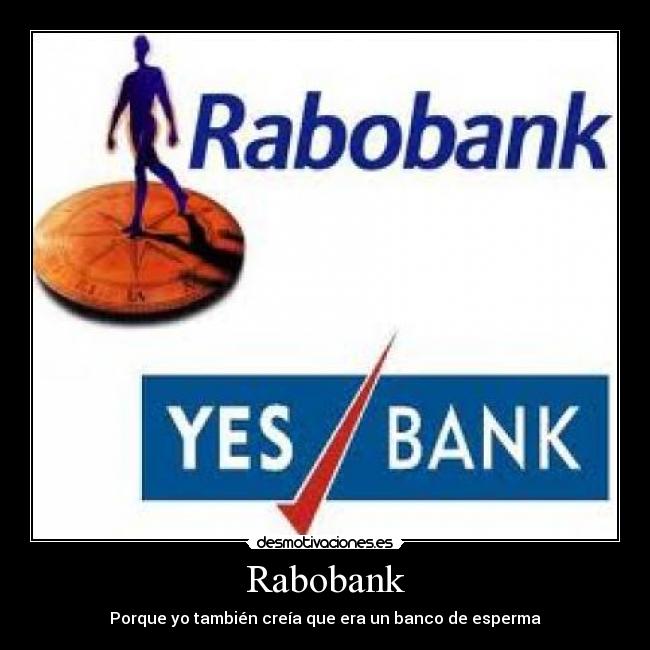 Rabobank - Porque yo también creía que era un banco de esperma