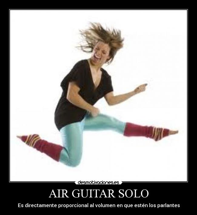 AIR GUITAR SOLO -