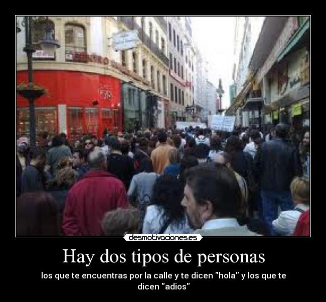 carteles tipos personas desmotivaciones