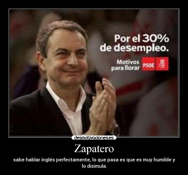 Zapatero -