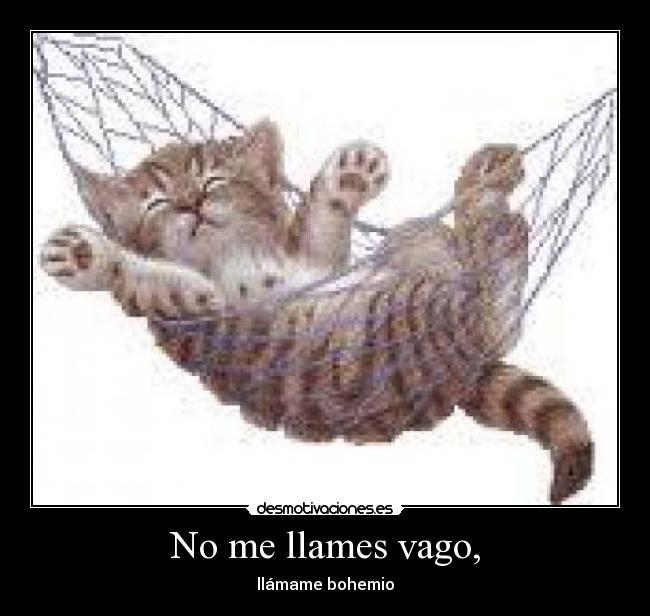 No me llames vago, - 