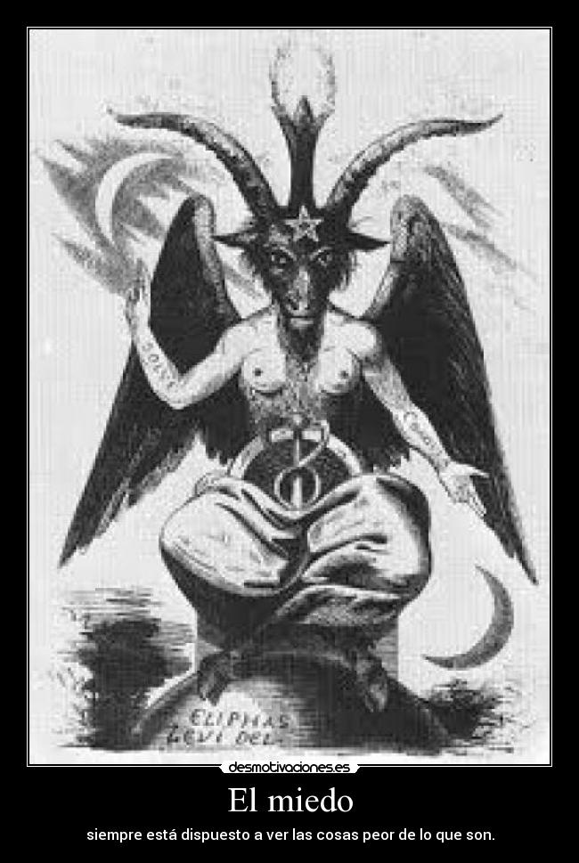 El miedo -