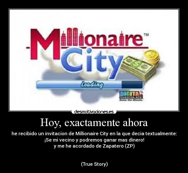 Hoy, exactamente ahora - 