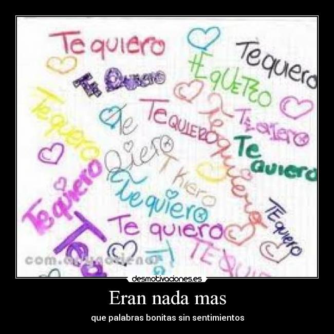 carteles tequiero desmotivaciones