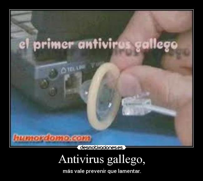 Antivirus gallego, - 