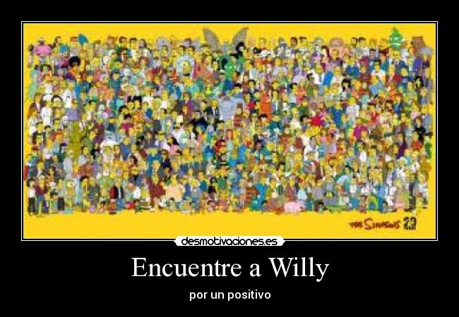 Encuentre a Willy - 