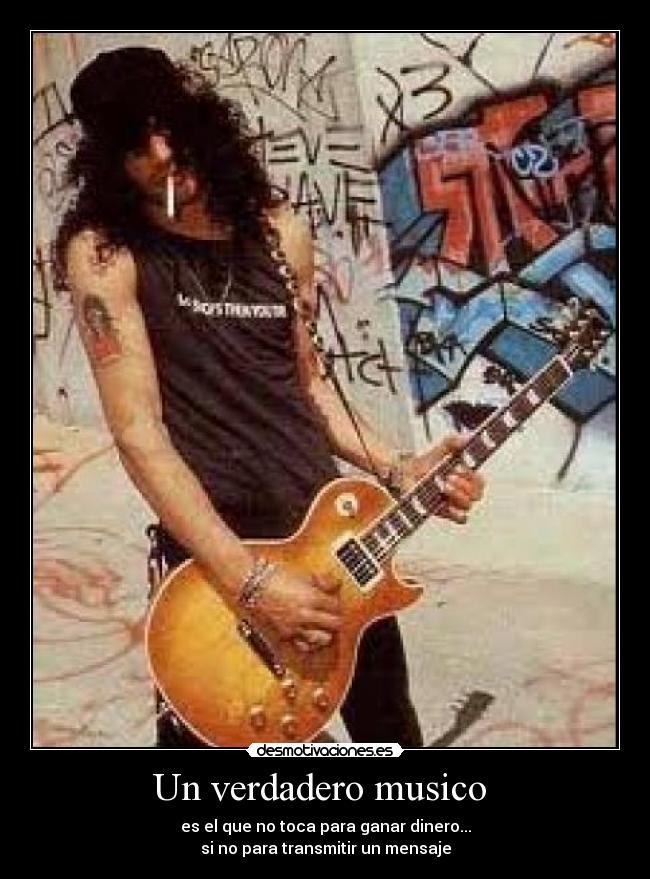 Un verdadero musico -