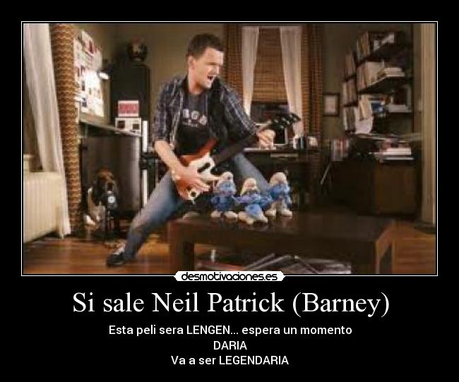Si sale Neil Patrick (Barney) -
