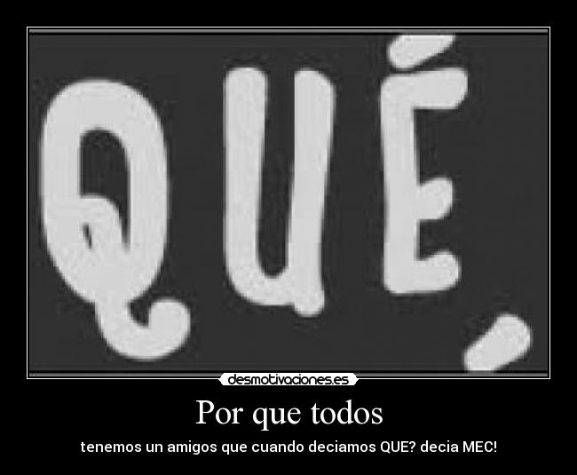 Por que todos - 