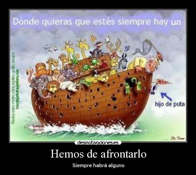 Hemos de afrontarlo - 