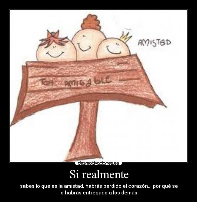 Si realmente - 
