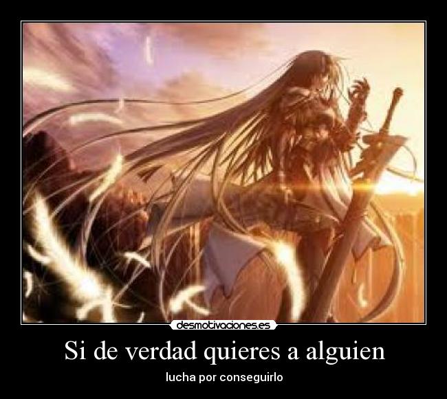 Si de verdad quieres a alguien - 