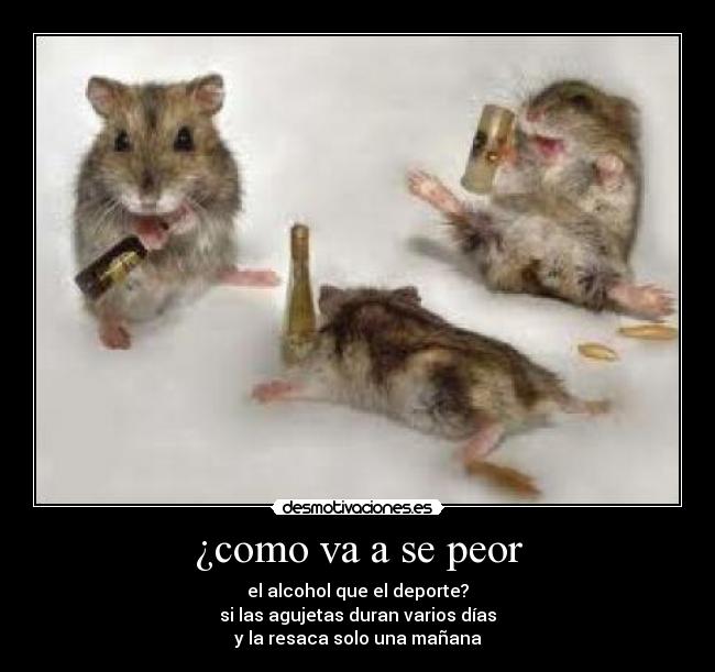 ¿como va a se peor - 