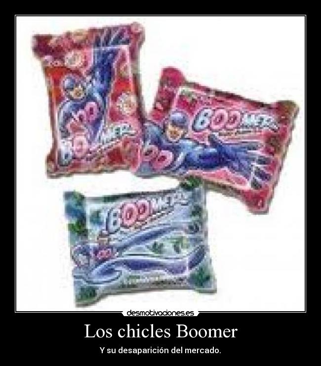 Los chicles Boomer - 
