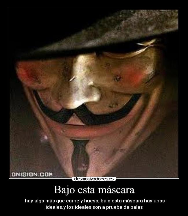 Bajo esta máscara - 