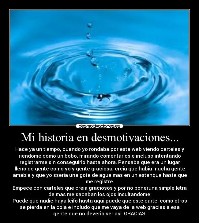 Mi historia en desmotivaciones... - 