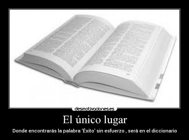 El único lugar - 