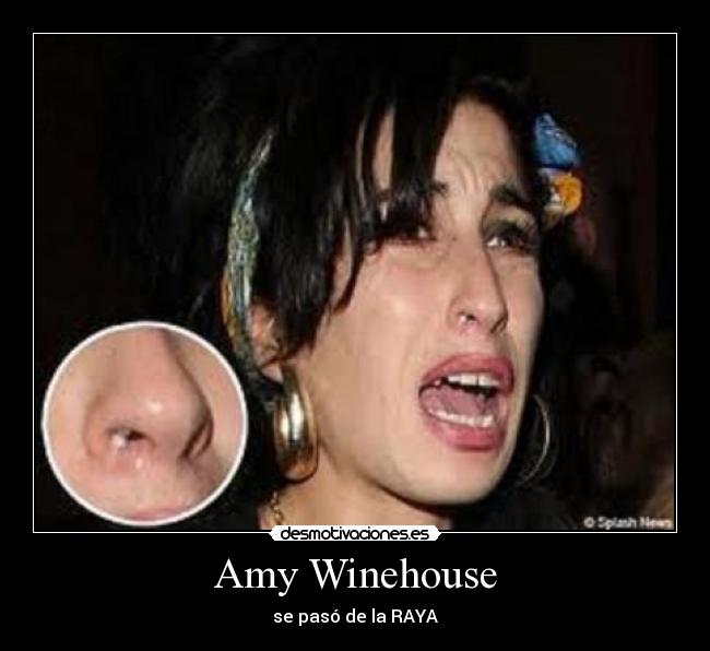 Amy Winehouse - se pasó de la RAYA