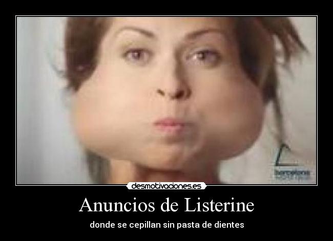 Anuncios de Listerine -