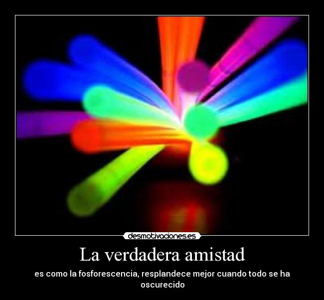 La verdadera amistad - 