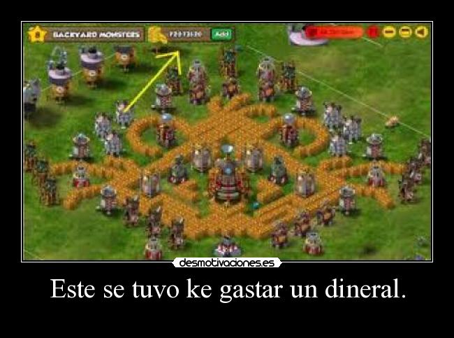Este se tuvo ke gastar un dineral. - 