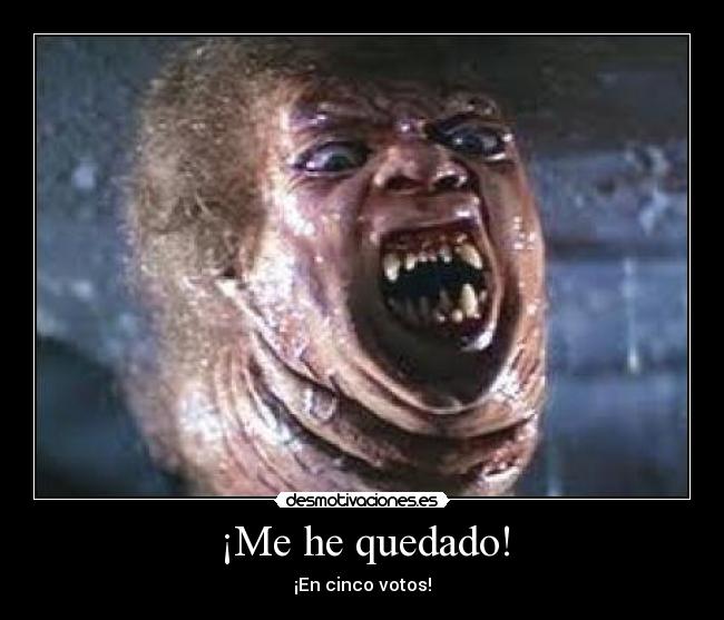 carteles me quedado votos cinco desmotivaciones