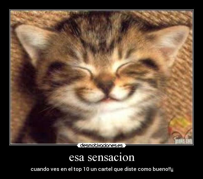 esa sensacion -