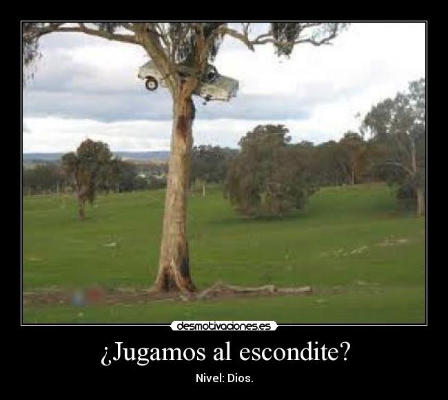¿Jugamos al escondite? - Nivel: Dios.