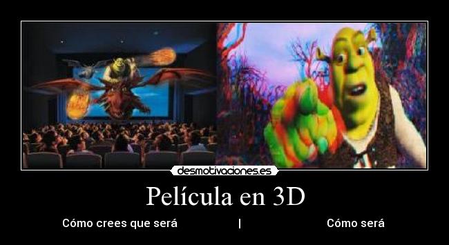Película en 3D - 