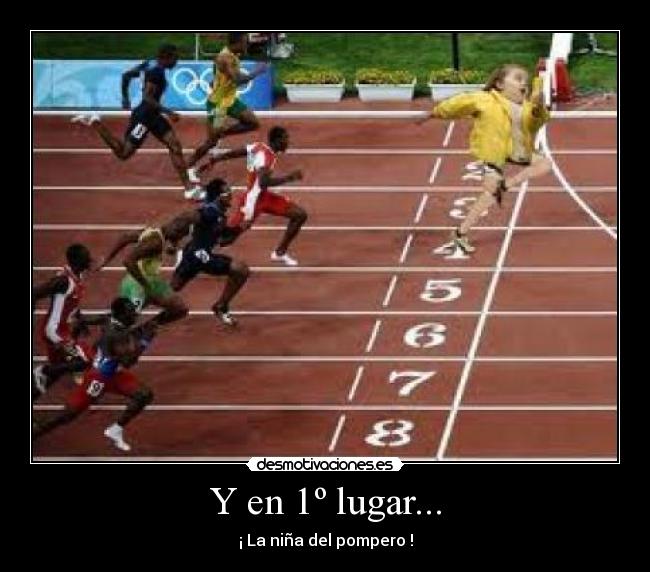 Y en 1º lugar... -