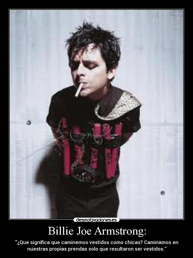 Billie Joe Armstrong: - 