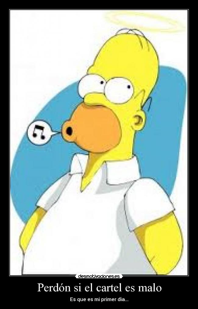 carteles homer desmotivaciones